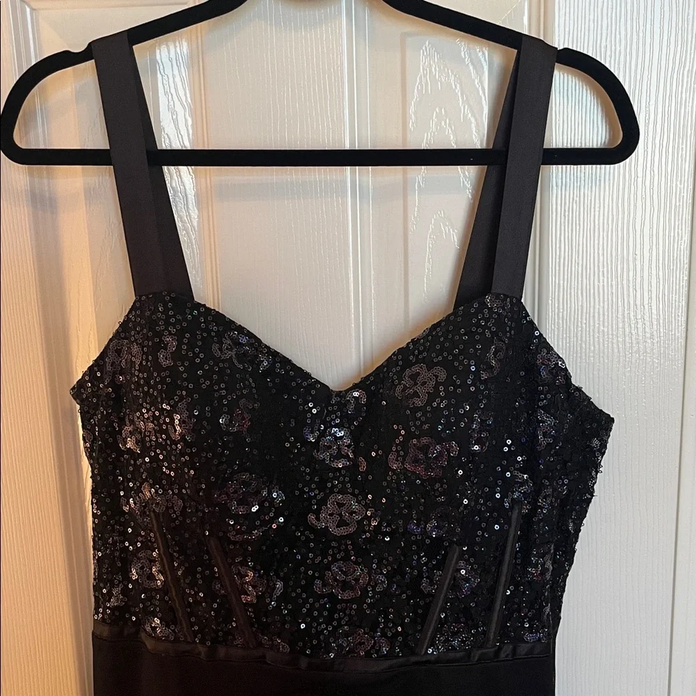 City Studio Sequin Tulle Gown - Picture 3 of 14